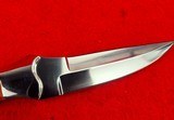 Beautiful Loyd McConnell Boot Knife - Red Corral Scales - Made Late 1990's - Premier Knifemaker For Holland & Holland! - 15 of 20