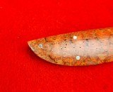 Beautiful Loyd McConnell Boot Knife - Red Corral Scales - Made Late 1990's - Premier Knifemaker For Holland & Holland! - 11 of 20