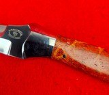 Beautiful Loyd McConnell Boot Knife - Red Corral Scales - Made Late 1990's - Premier Knifemaker For Holland & Holland! - 6 of 20