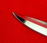 Beautiful Loyd McConnell Boot Knife - Red Corral Scales - Made Late 1990's - Premier Knifemaker For Holland & Holland! - 9 of 20