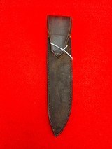 Beautiful Loyd McConnell Boot Knife - Red Corral Scales - Made Late 1990's - Premier Knifemaker For Holland & Holland! - 20 of 20