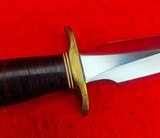Randall Made Knives Model 2-5 Stiletto/Boot Knife - 45 Years Old - Original Johnson Roughback Sheath - Skip The 7 Year Wait - Buy One Today! - 13 of 20