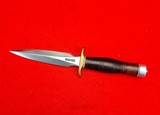 Randall Made Knives Model 2-5 Stiletto/Boot Knife - 45 Years Old - Original Johnson Roughback Sheath - Skip The 7 Year Wait - Buy One Today! - 2 of 20