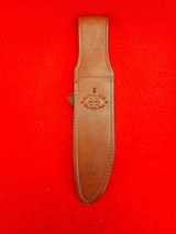 Randall Made Knives Model 5-6 Camp & Trail - Made In 1995 - Decked Out Brass Spacers - Maroon Micarta - Skip The 7 Year Wait Buy One Today! - 18 of 18