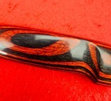 Steve Morseth Handmade Custom Hunting Knife - Beautiful & Rare Laminated Wood Handel With Original Sheath - 12 of 18