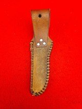 Steve Morseth Handmade Custom Hunting Knife - Beautiful & Rare Laminated Wood Handel With Original Sheath - 18 of 18