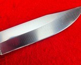 Steve Morseth Handmade Custom Hunting Knife - Beautiful & Rare Laminated Wood Handel With Original Sheath - 8 of 18
