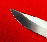 Steve Morseth Handmade Custom Hunting Knife - Beautiful & Rare Laminated Wood Handel With Original Sheath - 16 of 18