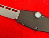 Scarce Microtech H.A.L.O. October 1997 Production Coffin OTF Knife Original Kydex Belt Clip - 6 of 18