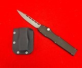 Scarce Microtech H.A.L.O. October 1997 Production Coffin OTF Knife Original Kydex Belt Clip - 1 of 18