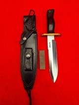Randall Made Knives Model #14 W/Sawteeth - Black Micarta - Razor Sharp! Skip The 7 Year Wait - Buy Today! - 1 of 18