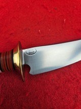 J. Behring Handmade Stag Custom Knife - Scagel Style - Pinned Stag - Beautiful! - 14 of 20