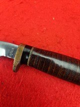 1960's Ralph Bone Bird & Trout Custom Knife - Lubbock Texas - Excellent Condition - 11 of 16