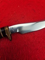 1960's Ralph Bone Bird & Trout Custom Knife - Lubbock Texas - Excellent Condition - 6 of 16