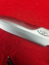Rare Early Greg Wall Custom Model 15 Airman Randall Copy - Beautiful Knife With Sawtooth Grind - 7 of 20