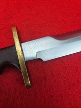Rare Early Greg Wall Custom Model 15 Airman Randall Copy - Beautiful Knife With Sawtooth Grind - 14 of 20