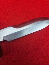 Rare Early Greg Wall Custom Model 15 Airman Randall Copy - Beautiful Knife With Sawtooth Grind - 15 of 20