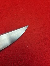 Rusty Polk Custom Made Bowie Knife - FWI Handel - With Polk Made Sheath - 16 of 20