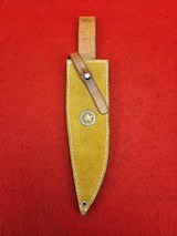 Rusty Polk Custom Made Bowie Knife - FWI Handel - With Polk Made Sheath - 17 of 20