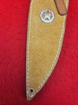 Rusty Polk Custom Made Bowie Knife - FWI Handel - With Polk Made Sheath - 20 of 20