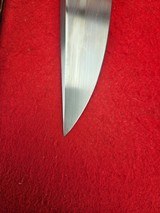 Rusty Polk Custom Made Bowie Knife - FWI Handel - With Polk Made Sheath - 8 of 20