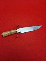 Rusty Polk Custom Made Bowie Knife - FWI Handel - With Polk Made Sheath - 9 of 20