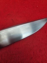Rusty Polk Custom Made Bowie Knife - FWI Handel - With Polk Made Sheath - 15 of 20