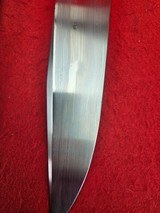 Rusty Polk Custom Made Bowie Knife - FWI Handel - With Polk Made Sheath - 7 of 20