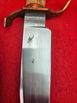 Rusty Polk Custom Made Bowie Knife - FWI Handel - With Polk Made Sheath - 6 of 20