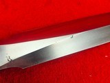 Vintage Randall Made Knives Model #2-7 Maroon Micarta W/Brass Buttcap Beautiful! - 15 of 20