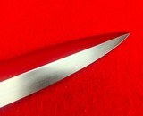 Vintage Randall Made Knives Model #2-7 Maroon Micarta W/Brass Buttcap Beautiful! - 17 of 20