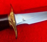 Vintage Randall Made Knives Model #2-7 Maroon Micarta W/Brass Buttcap Beautiful! - 14 of 20