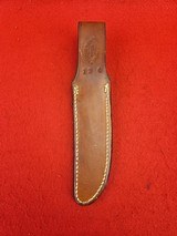 40 Year Old Randall Made Knives Model 12-6 Little Bear Bowie - Exotic Thuya Burl Wood Handel - 19 of 20