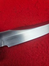 40 Year Old Randall Made Knives Model 12-6 Little Bear Bowie - Exotic Thuya Burl Wood Handel - 16 of 20