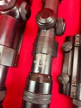 Gun Cabinet Scope Lot Cleanup! 1960's! Redfield-El Paso Weavers - Kahles-Wien! Buying All For One Price - 5 of 20