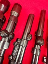 Gun Cabinet Scope Lot Cleanup! 1960's! Redfield-El Paso Weavers - Kahles-Wien! Buying All For One Price - 8 of 20