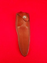 Rare Westinghouse Old Yellow Micarta Randall Made Knife Model 26 Pathfinder - 30+ Years Old! - 17 of 18