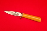 Rare Westinghouse Old Yellow Micarta Randall Made Knife Model 26 Pathfinder - 30+ Years Old! - 2 of 18