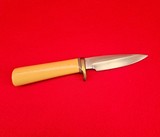 Rare Westinghouse Old Yellow Micarta Randall Made Knife Model 26 Pathfinder - 30+ Years Old! - 9 of 18