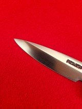 Rare Westinghouse Old Yellow Micarta Randall Made Knife Model 26 Pathfinder - 30+ Years Old! - 7 of 18