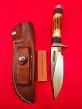 Randall Made Knives Model 25 Trapper - Beautiful Stag Handel - Skip The 7 Year Wait! - 1 of 20