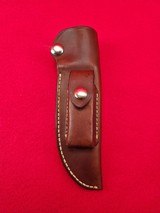 Early 1990's Randall Made Knives Model 25-5 Trapper With Polished Stag! Skip The 7 Year Wait! - 17 of 18