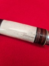 Early 1990's Randall Made Knives Model 25-5 Trapper With Polished Stag! Skip The 7 Year Wait! - 4 of 18