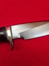 Early 1990's Randall Made Knives Model 25-5 Trapper With Polished Stag! Skip The 7 Year Wait! - 14 of 18