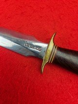Vietnam Era Mid 60's Randall Made Model 2 Fighting Stiletto - Beautiful Rosewood - 5 of 20