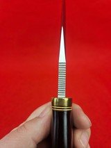 Vintage Randall Made Knife Model 19-5 Bushmaster - Deep Maroon Micarta - Rare! - 18 of 20