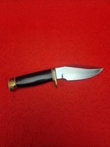 Vintage Randall Made Knife Model 19-5 Bushmaster - Deep Maroon Micarta - Rare! - 10 of 20