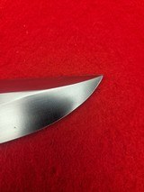 Vintage Randall Made Knife Model 19-5 Bushmaster - Deep Maroon Micarta - Rare! - 16 of 20