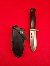 Randall Made Knives Fireman's Special Non-Catalog - Stainless Blade - Thick Blade Stock - Green Micarta - 1 of 17