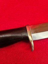Randall Made Knives Fireman's Special Non-Catalog - Stainless Blade - Thick Blade Stock - Green Micarta - 11 of 17